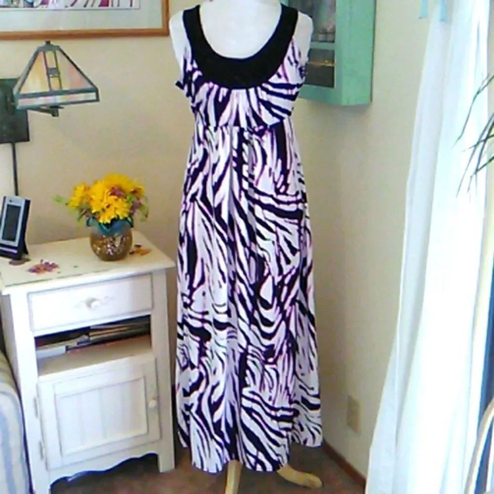 Alfani Beaded Maxi Dress